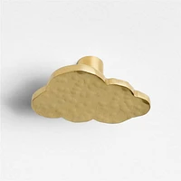 Brass Cloud Knobs, Set of 6