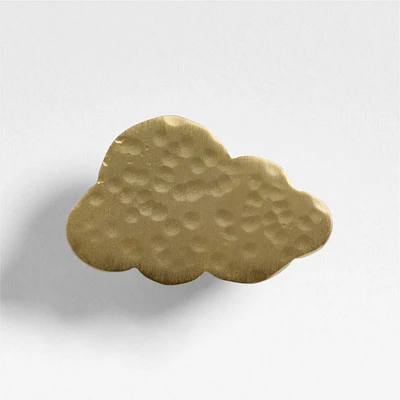 Brass Cloud Knobs, Set of 6