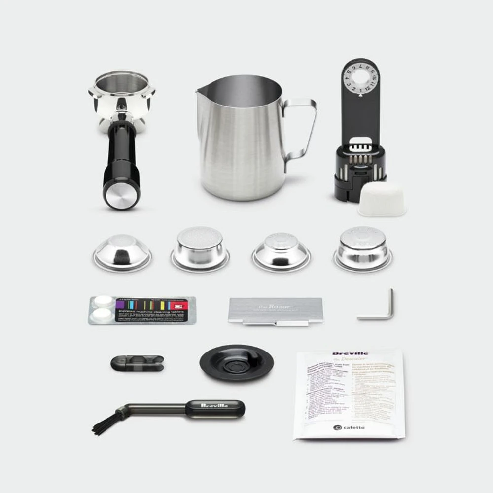 Breville ® Barista Express ® Impress Espresso Machine in Brushed Stainless Steel