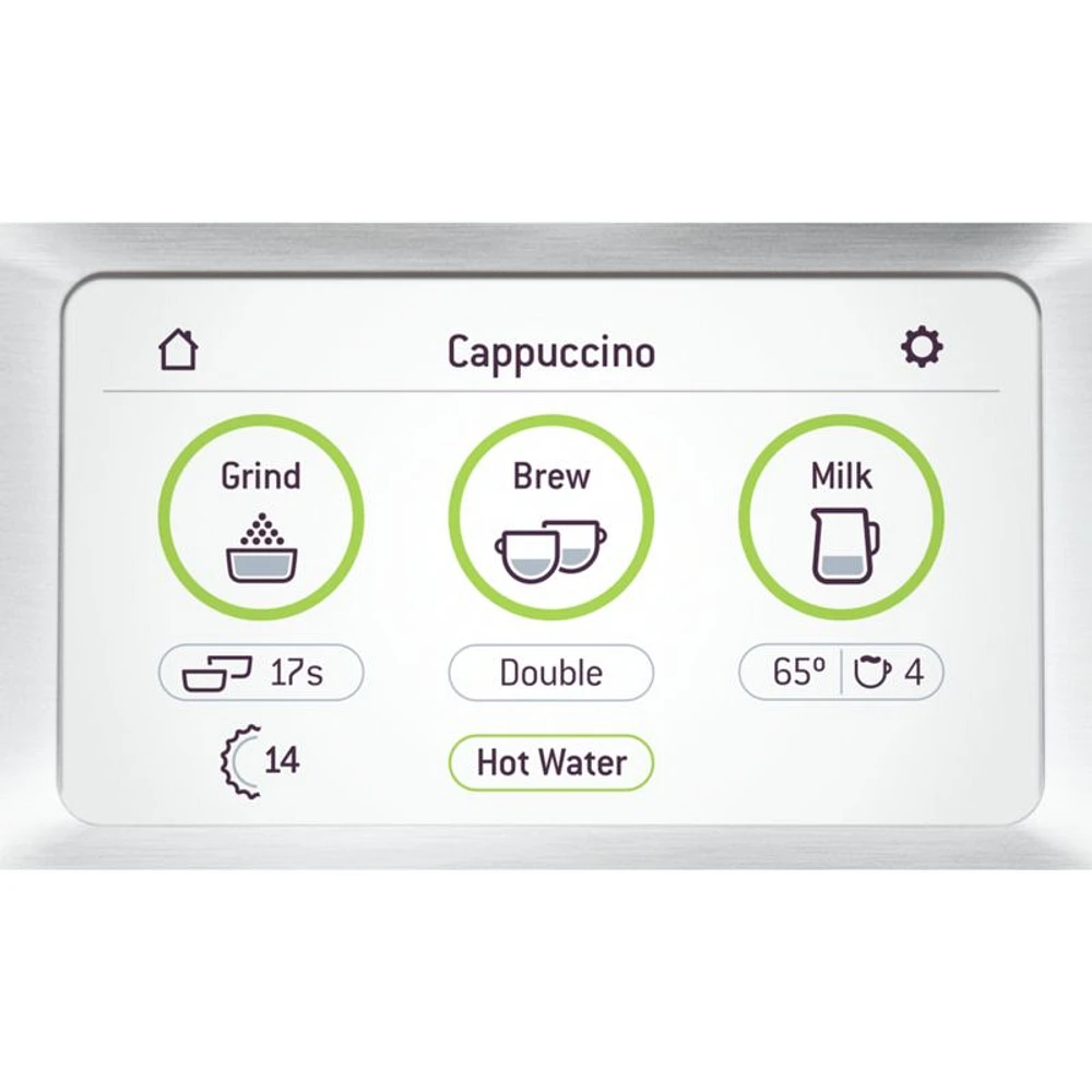 Breville ® Barista Touch ™ Espresso Machine in Black Stainless Steel