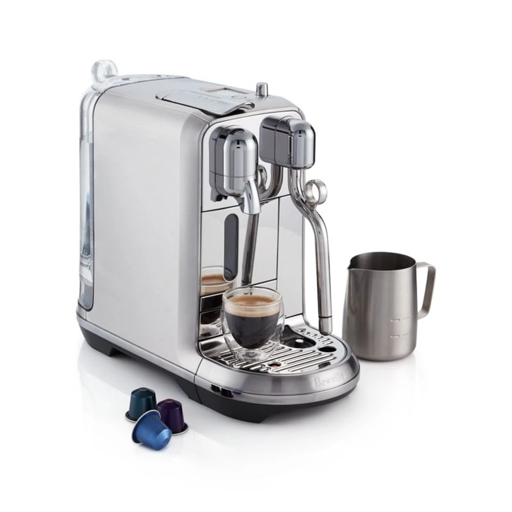 Nespresso ® by Breville ® Creatista Plus Espresso Machine in Brushed Stainless Steel