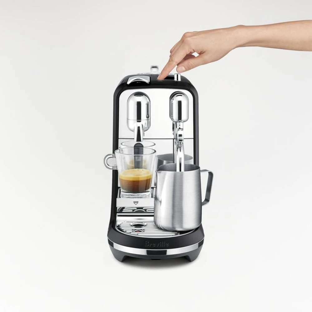 Nespresso ® by Breville ® Creatista ® Plus Espresso Machine in Black Truffle