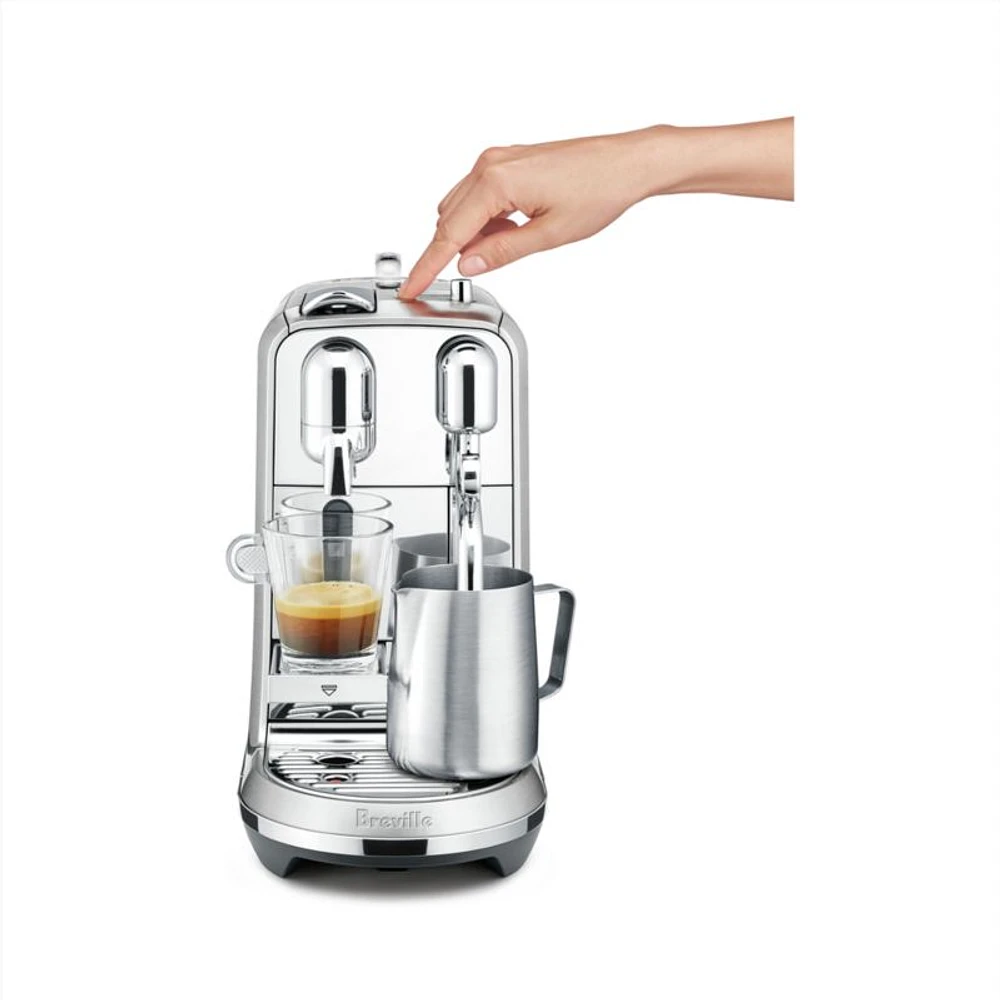 Nespresso ® by Breville ® Creatista Plus Espresso Machine in Brushed Stainless Steel