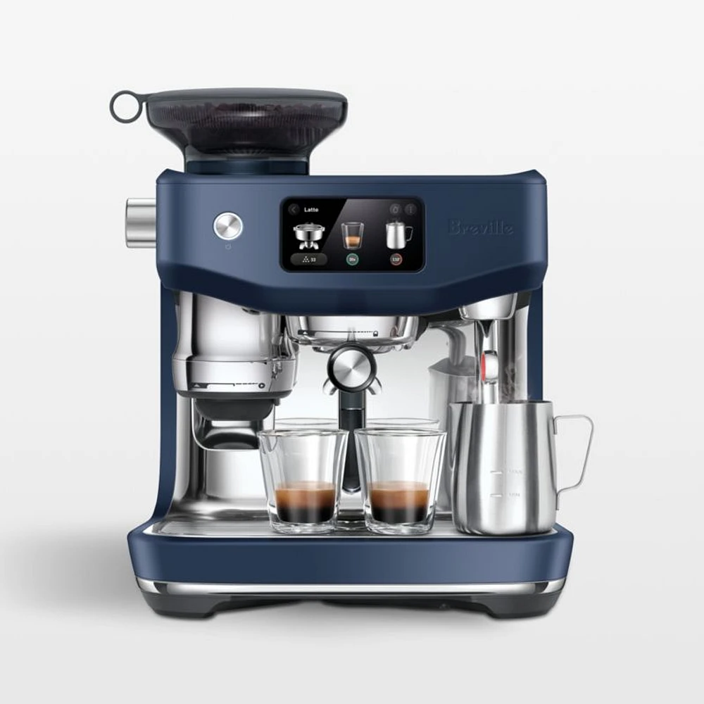 Breville ® Oracle ® Jet Automatic Espresso Machine in Damson Blue