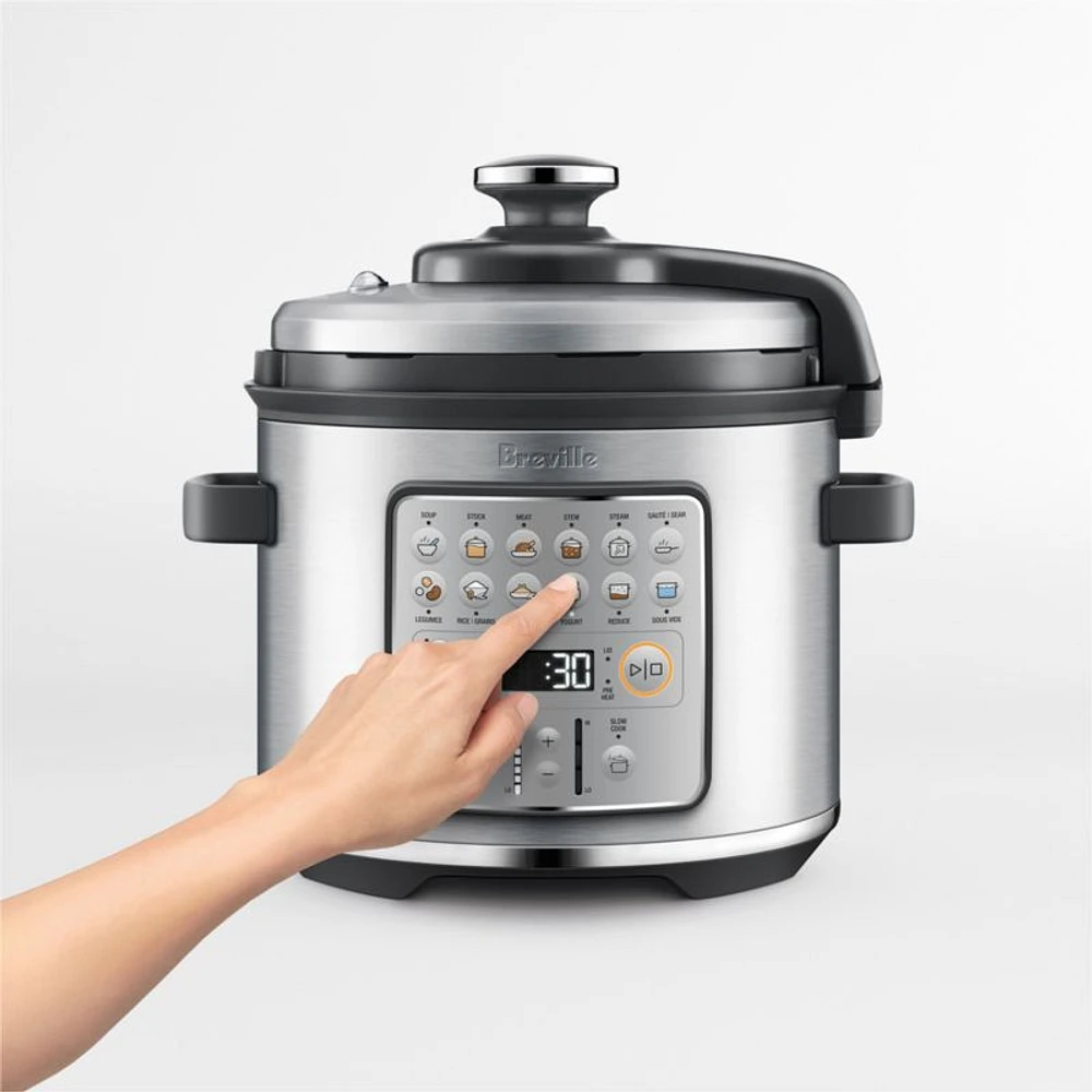 Breville ® Fast Slow GO ™ 6-Qt. Multi-Use Pressure Cooker