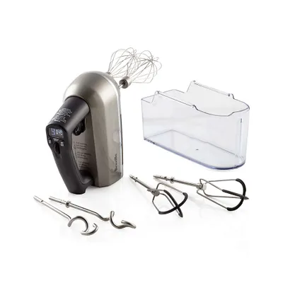 Breville ® Handy Mix Scraper ™ Silver Hand Mixer