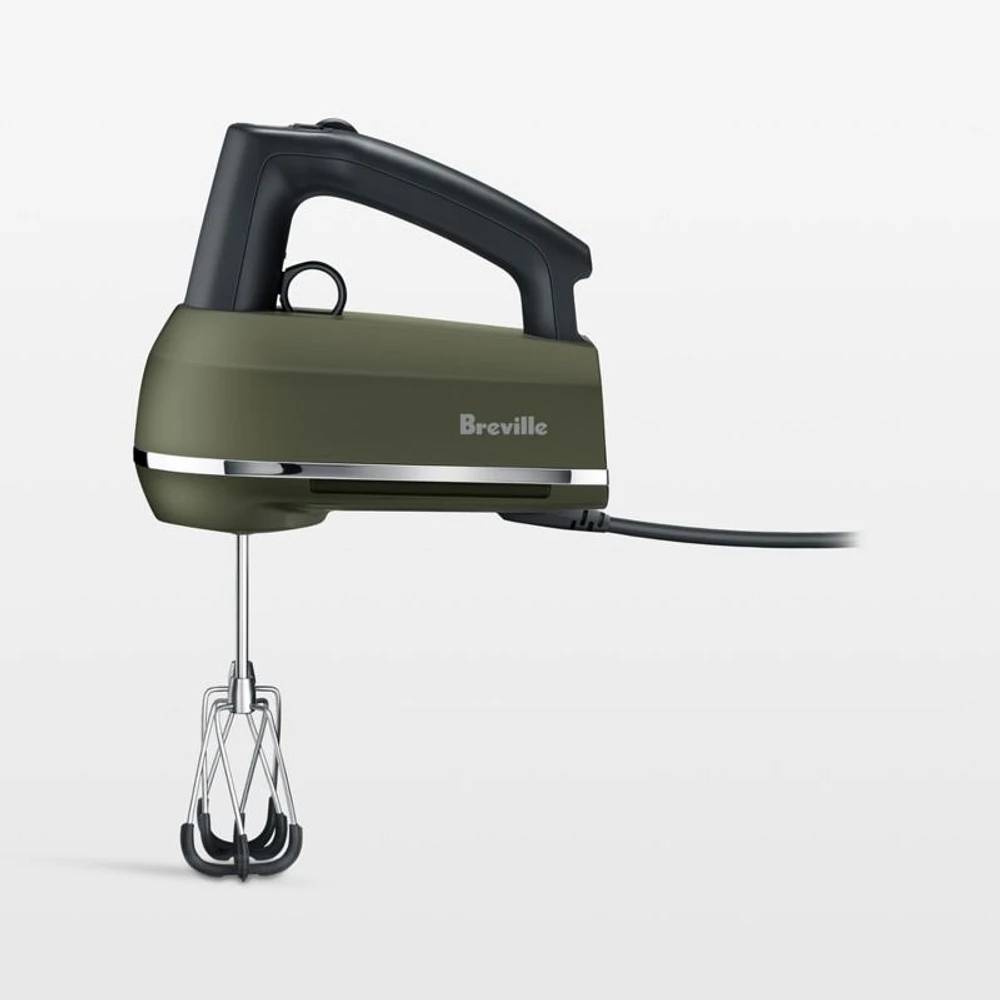 Breville ® Handy Mix Scraper ™ 9-Speed Hand Mixer in Olive Tapenade