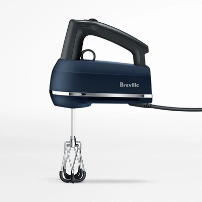 Breville ® Handy Mix Scraper ™ 9-Speed Hand Mixer in Damson Blue