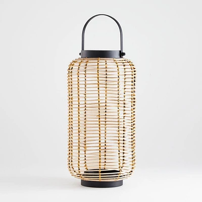 Brigton Rattan Outdoor Lantern 16"