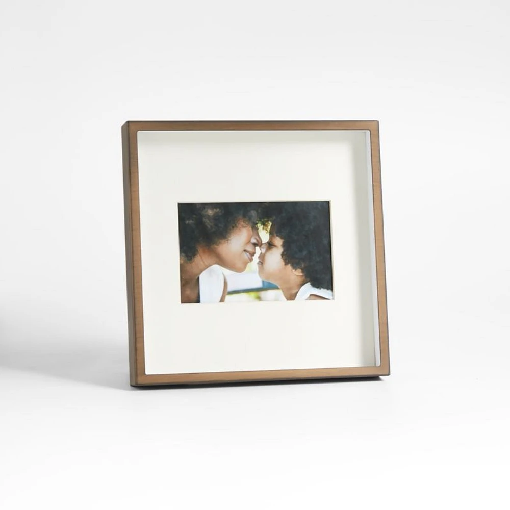 Brushed Antique Bronze 4x6 Picture Frame