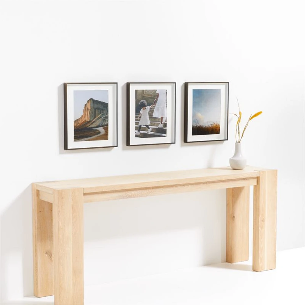 3-Piece Brushed Antique Bronze 11x14 Gallery Wall Frame Set
