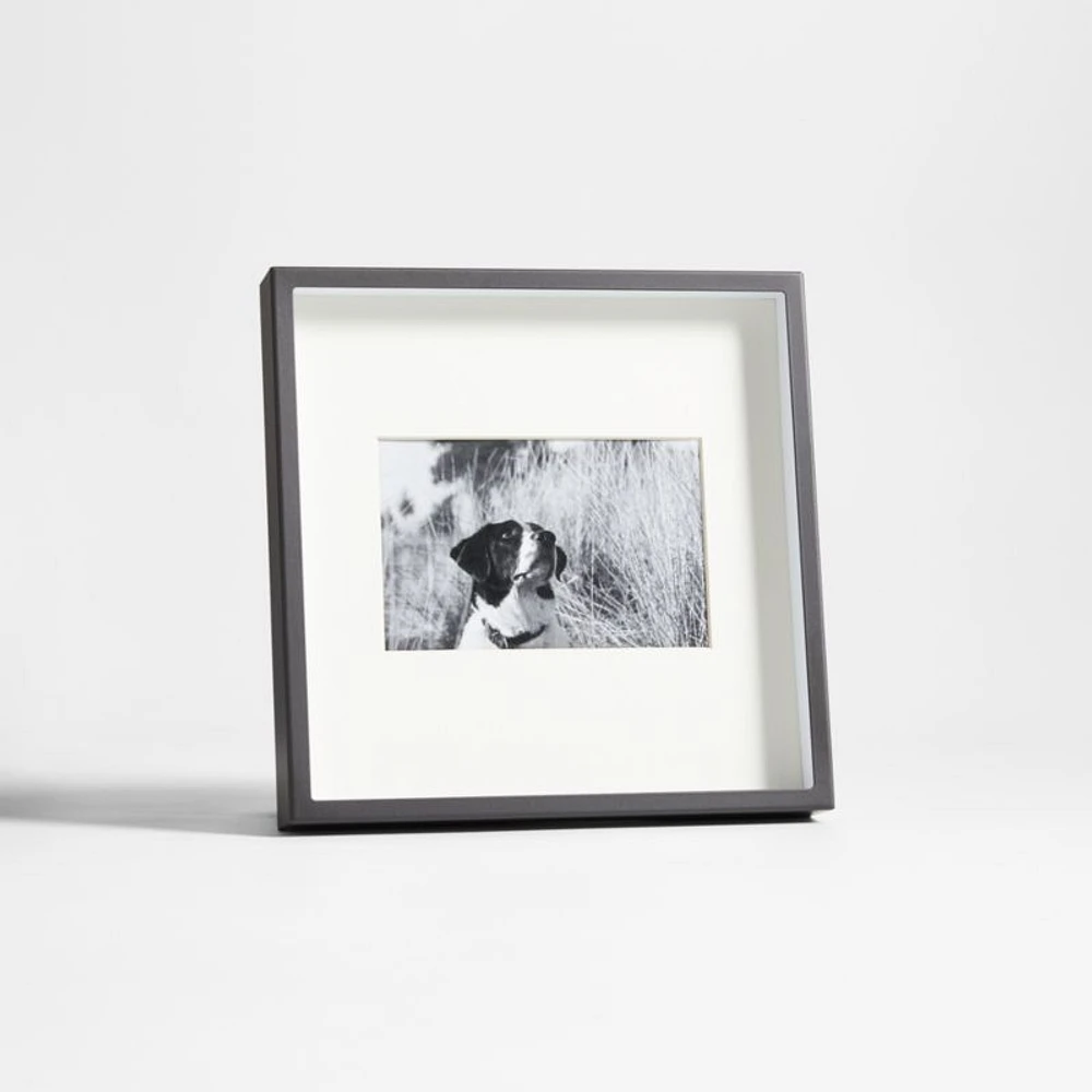Brushed Black 4x6 Picture Frame