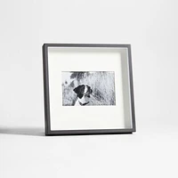 Brushed Black 4x6 Picture Frame