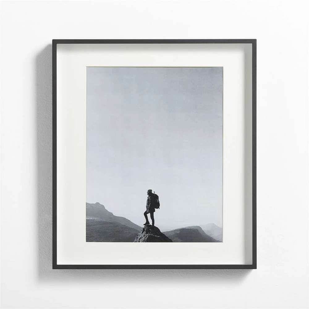 Brushed Black 11x14 Picture Frame