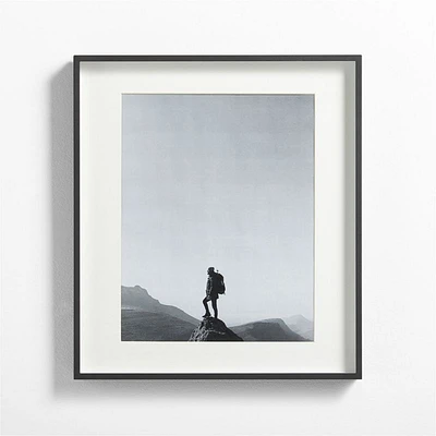 Brushed Black 11x14 Picture Frame