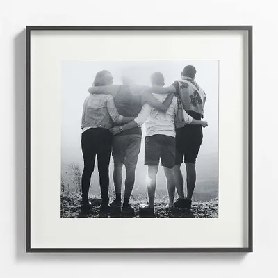 Brushed Black 18x18 Wall Picture Frame