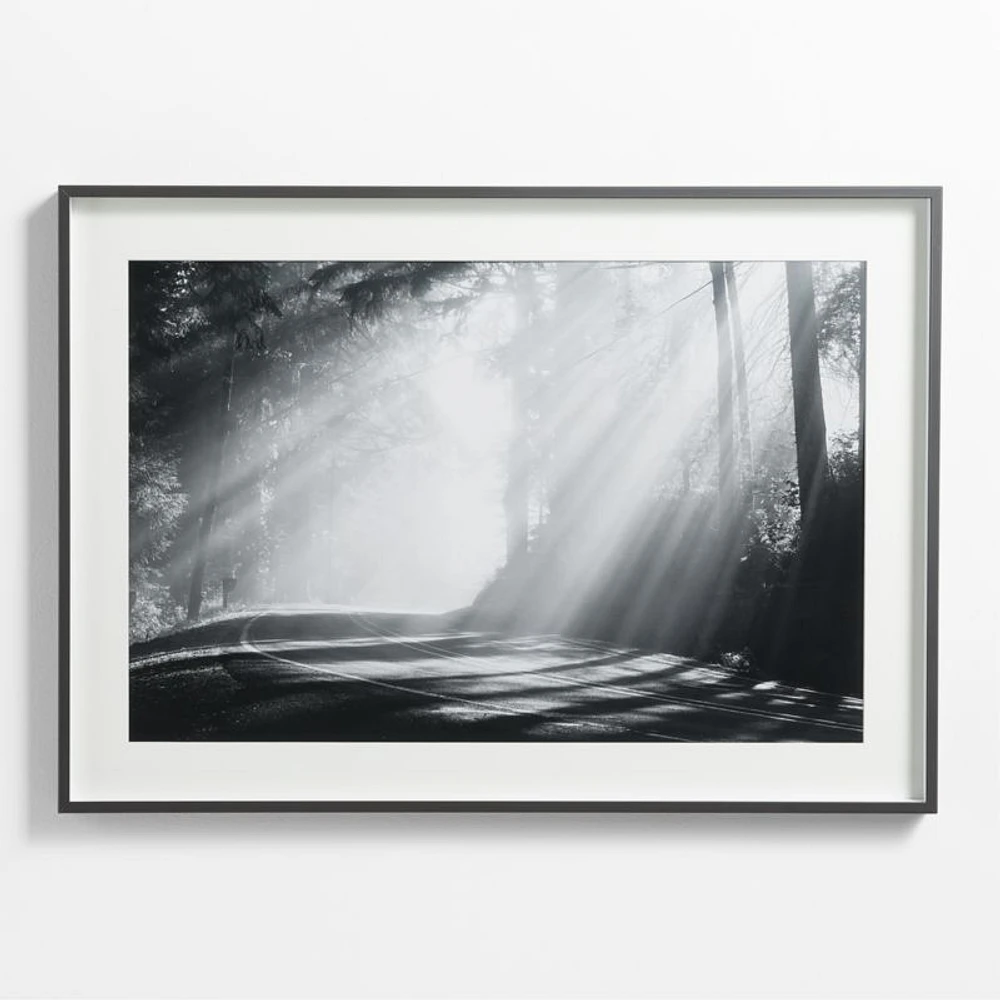 Brushed Black 20x30 Wall Picture Frame