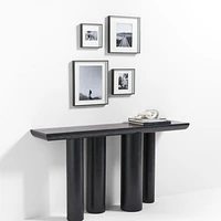 4-Piece Brushed Black Gallery Wall Frame Set