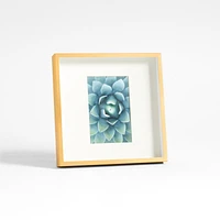 Brushed Brass 4x6 Picture Frame