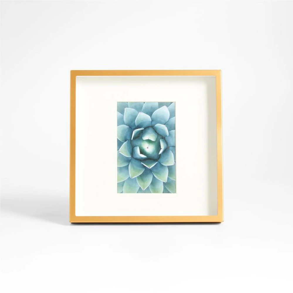 Brushed Brass 4x6 Picture Frame