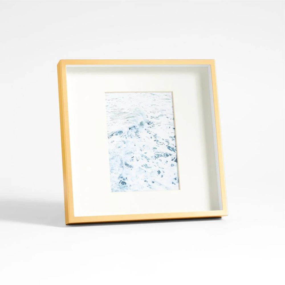 Brushed Brass 5x7 Picture Frame
