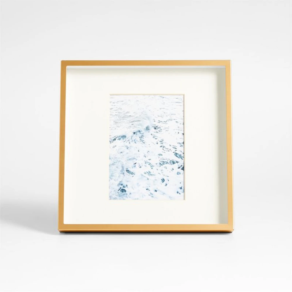 Brushed Brass 5x7 Picture Frame