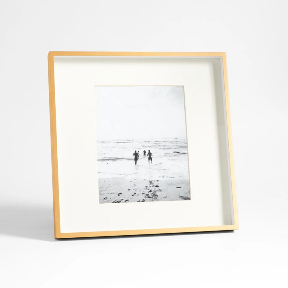 Brushed Brass 8x10 Picture Frame