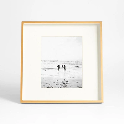 Brushed Brass 8x10 Picture Frame