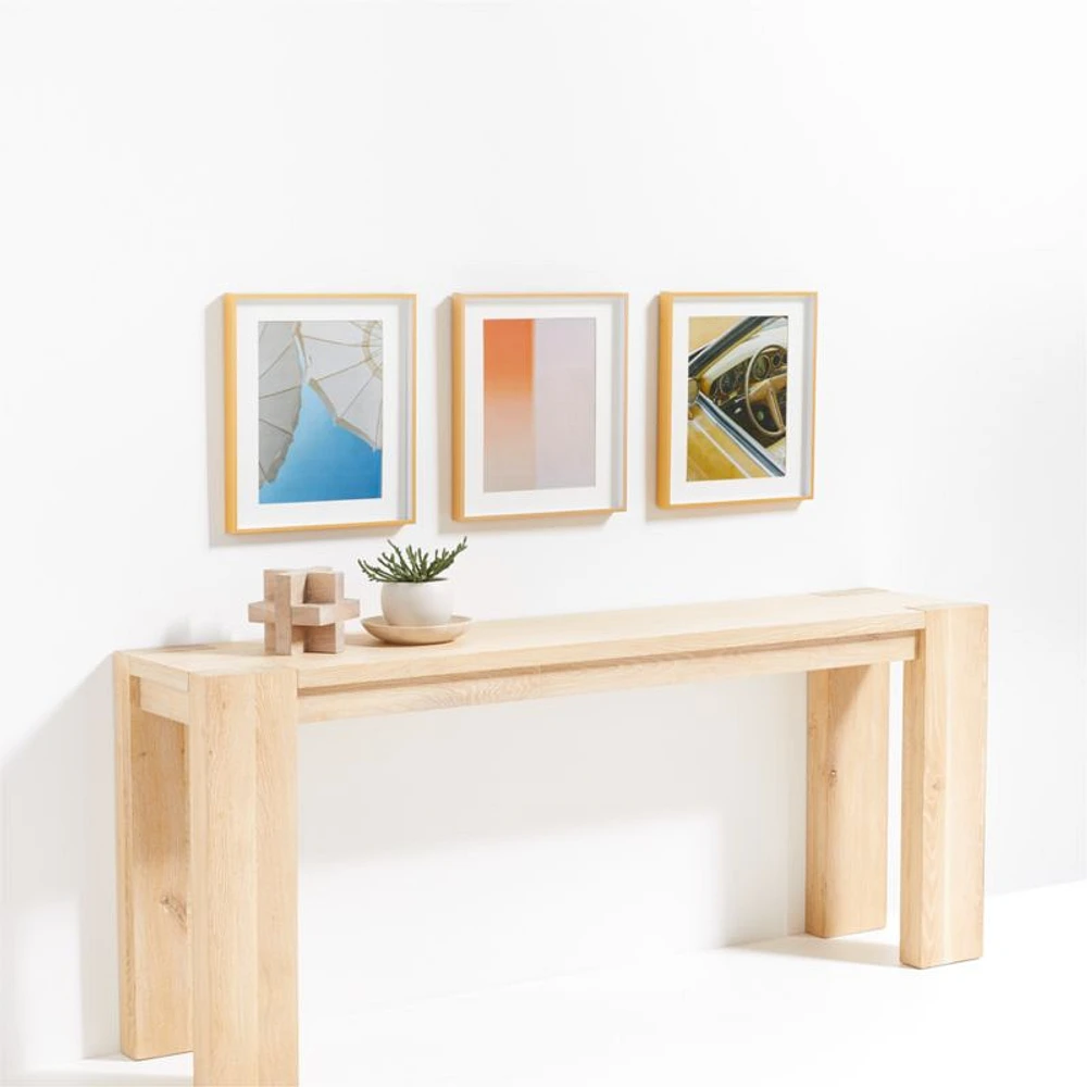 3-Piece Brushed Brass 11x14 Gallery Wall Frame Set