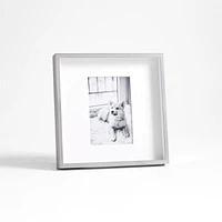 Brushed Silver 4x6 Picture Frame