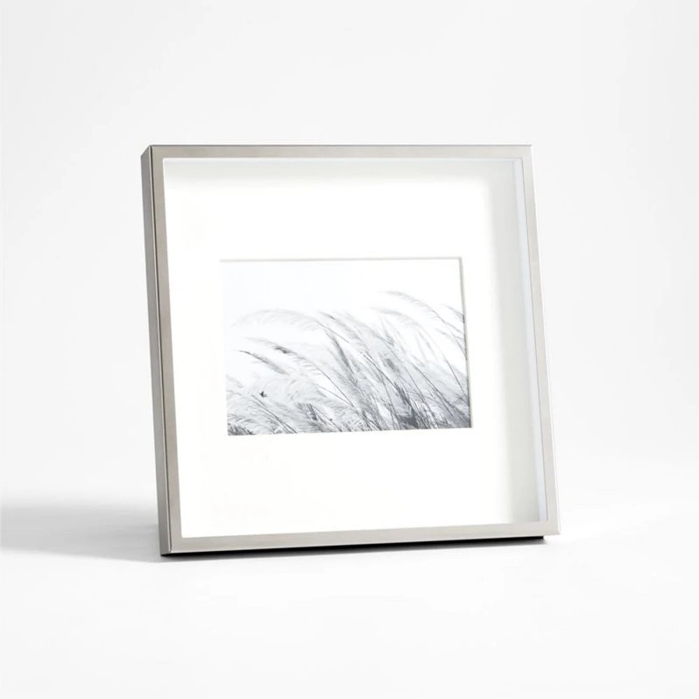 Brushed Silver 5x7 Picture Frame