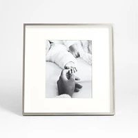 Brushed Silver 8x10 Picture Frame