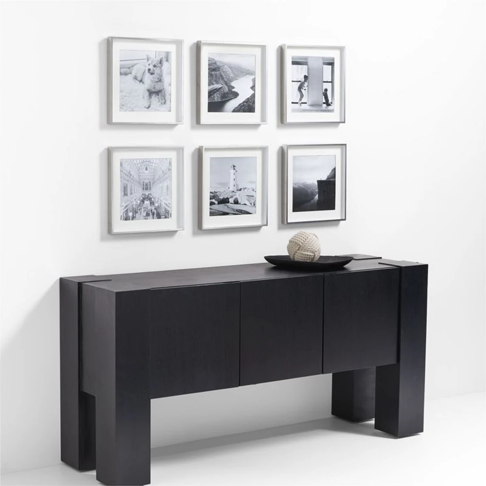 Piece Brushed Silver 11x11 Gallery Wall Frame Set