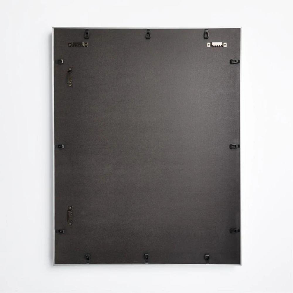 Brushed Silver 18x24 Wall Picture Frame