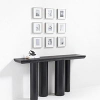 9-Piece Brushed Silver 4x6 Gallery Wall Frame Set