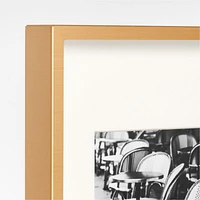 Brushed Brass 4x6 Picture Frame