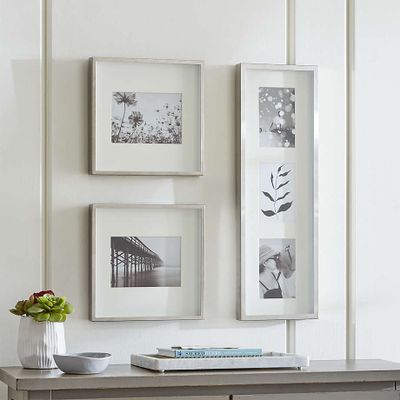 Brushed Silver Picture Frame Gallery