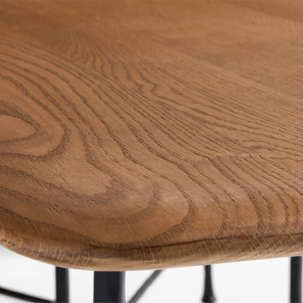 Brussels 88" Solid Oak Wood Dining Table