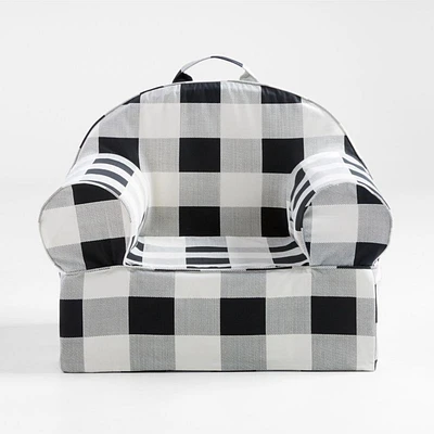 Large Buffalo Check Kids Lounge Nod Chair