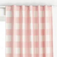 Buffalo Check Cotton Blackout Window Curtain Panel 44"x63