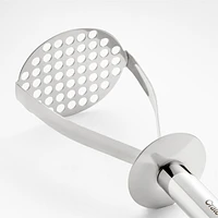 Crate & Barrel Stainless Steel Potato Masher