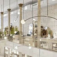 Traverse White Alabaster Pendant Light