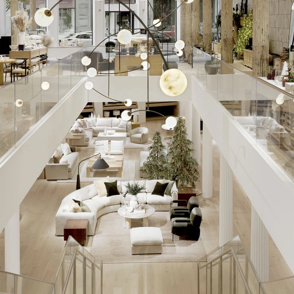 Traverse White Alabaster Pendant Light