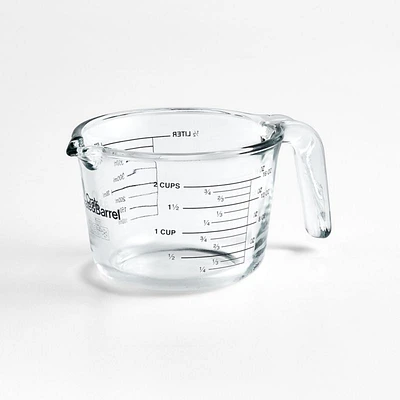 Crate & Barrel 2-Cup Glass Measuring Cup