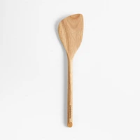 Crate & Barrel Acacia Angled Turner Spatula