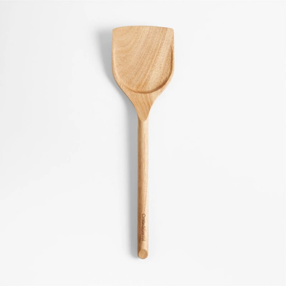 Acacia Wide Turner Spatula