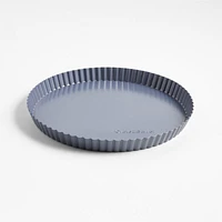 Crate & Barrel 10" Slate Blue Tart Pan with Removable Bottom