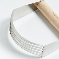 Crate & Barrel Pastry Blender with Beechwood Handle