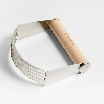 Crate & Barrel Pastry Blender with Beechwood Handle