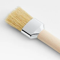 Crate & Barrel Large Pastry Brush with Beechwood Handle